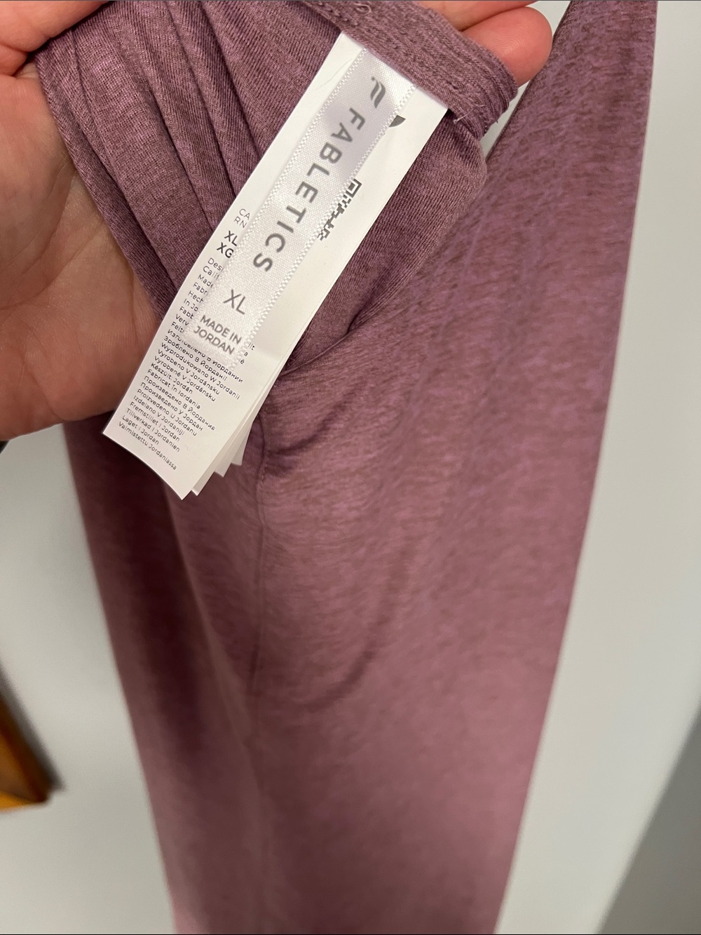 Fabletics Women's Dusty Mauve Jumpsuit